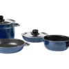 Berger Topfset Aluminium Stapelbar Blau 8-tlg. 1 Berger Topfset Aluminium Stapelbar Blau 8-tlg. -Geschäft Für Campingausrüstung 114670 2398277