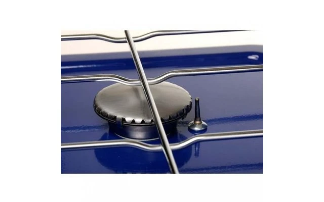 Berger 2-flammiger Gaskocher Blau 3,2 Kw, 50 Mbar, Ohne Zündsicherung 9 Berger 2-flammiger Gaskocher Blau 3,2 Kw, 50 Mbar, Ohne Zündsicherung – Bild 7