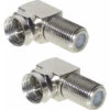 Berger Winkeladapter F-Stecker/F-Buchse, 90° (2er Set) 1 Berger Winkeladapter F-Stecker/F-Buchse, 90° (2er Set) -Geschäft Für Campingausrüstung 231646 2429279