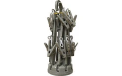 Mini-Wäschespinne Kunststoff 10-armig Inkl. Klammern