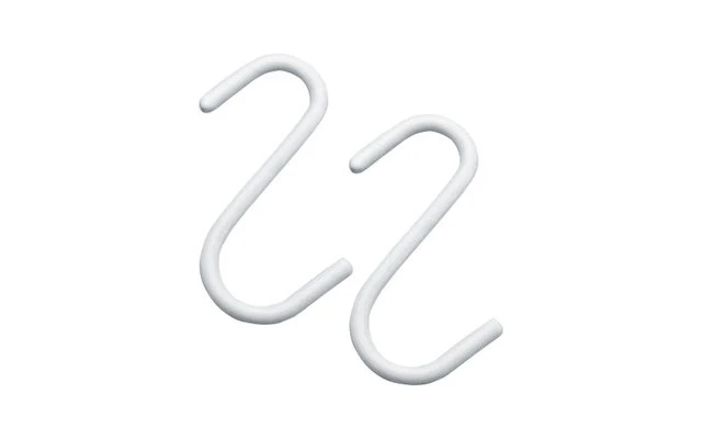 Zelt-S-Haken Weiß 2 Stück 3 Zelt-S-Haken Weiß 2 Stück