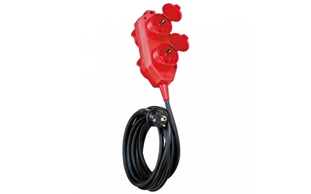 4-fach Steckdosenblock 3 4-fach Steckdosenblock