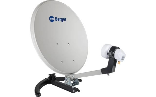Berger Mobile Sat-Anlage Komplettset Single-LNB Im Campingkoffer 8 Berger Mobile Sat-Anlage Komplettset Single-LNB Im Campingkoffer – Bild 6