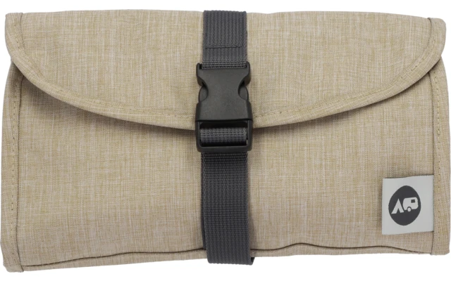 Berger Washbag Faltbar Beige 7 Berger Washbag Faltbar Beige – Bild 5