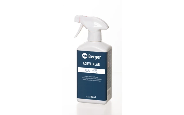 Berger Kunststoff- & Acrylglasreiniger 500 Ml 3 Berger Kunststoff- & Acrylglasreiniger 500 Ml